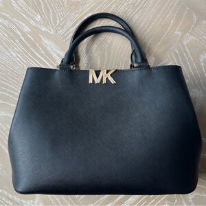 Michael Kors Black Leather Purse